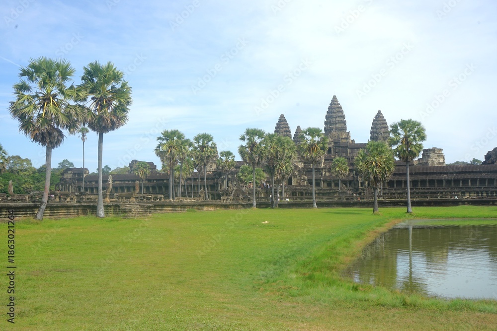 Fototapeta premium angkor wat cambodia