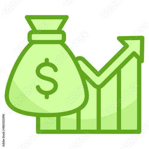 Economic Growth Icon