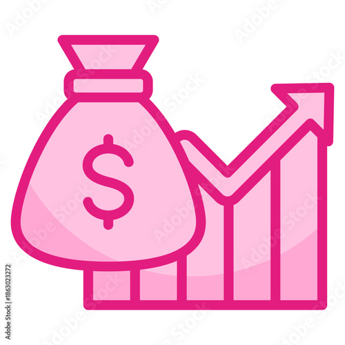 Economic Growth Icon