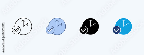 Digital Detox Multiple Icon Illustration Vector