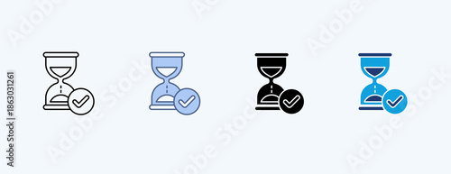 Digital Detox Multiple Icon Illustration Vector