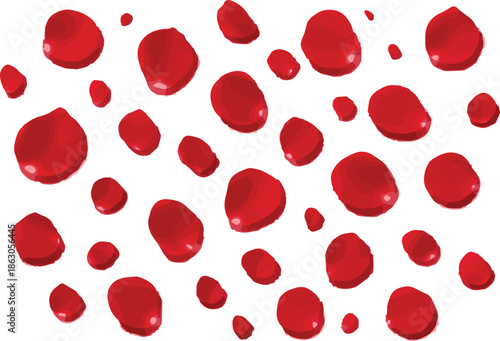 Drifting Rose Petals