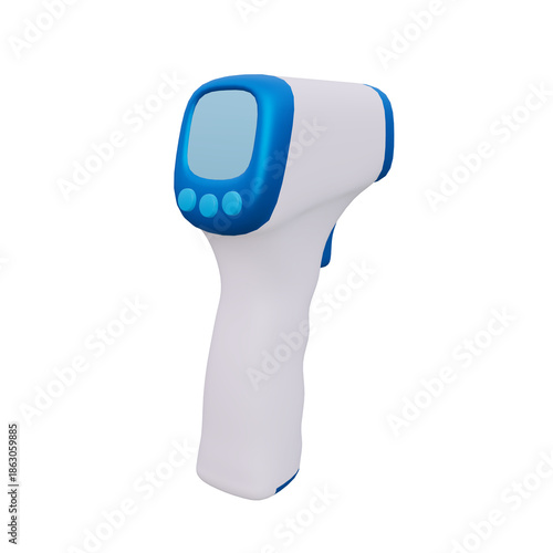 A digital infrared thermometer gun for temperature measurement