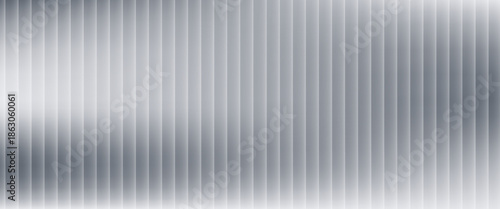 Monochrome waves with transparent vertical layering and soft opacity shifts. Abstract distorted glass effect, minimal and textured in grayscale palette. Vector illustration for futuristic design