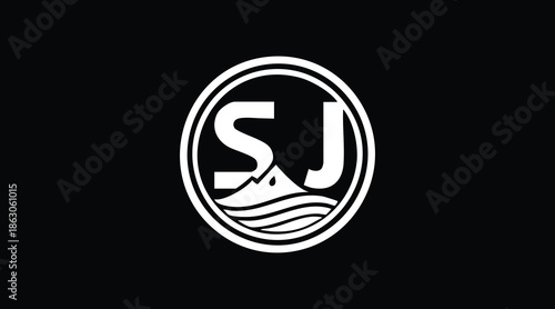 Vector illustration of a footprint symbol on an abstract background featuring a 3d business coin button for financial web design and banking currency concepts