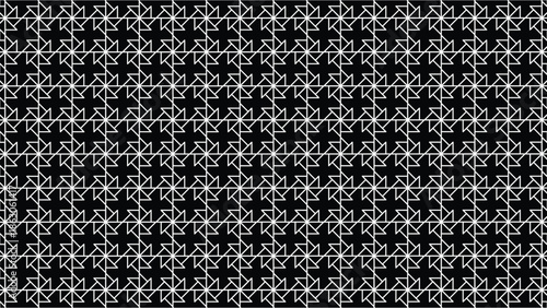   abstract black and white geometric seamless pattern featuring repeating shapes