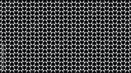   abstract black and white geometric seamless pattern featuring repeating shapes