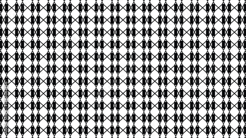   abstract black and white geometric seamless pattern featuring repeating shapes