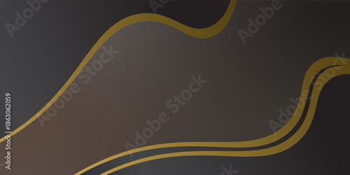Abstract black and gold luxury background design 2024