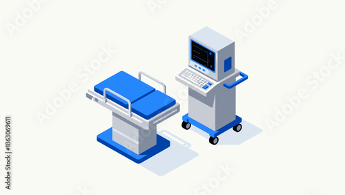 Medical equipment in hospital