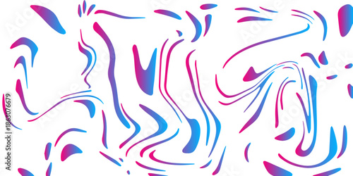 Colorful mixing oil paint texture. Metallic chrome blue liquid marvel art design with silk fabric texture. Modern template for banner, design and decor. Modern artistic design For creative projects.