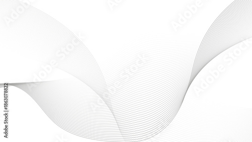 Abstract line wave background. business background lines wave abstract stripe design. Abstract grey, white smooth element. abstract gray wave curve lines banner design