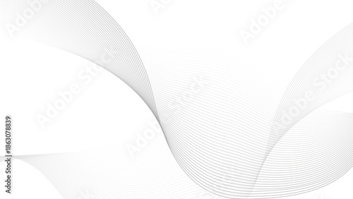 Abstract line wave background. business background lines wave abstract stripe design. Abstract grey, white smooth element. abstract gray wave curve lines banner design