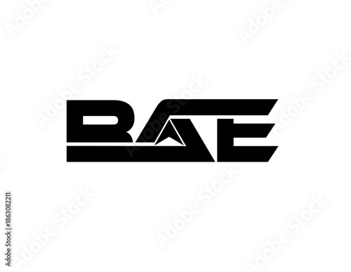 BAE letter logo,bae initial logo,bae icon logo,bae monogram logo,bae alphabet logo,bae creative logo