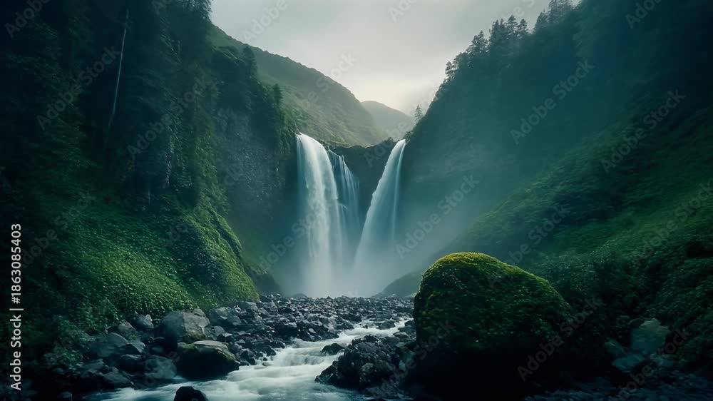 Valley Waterfall