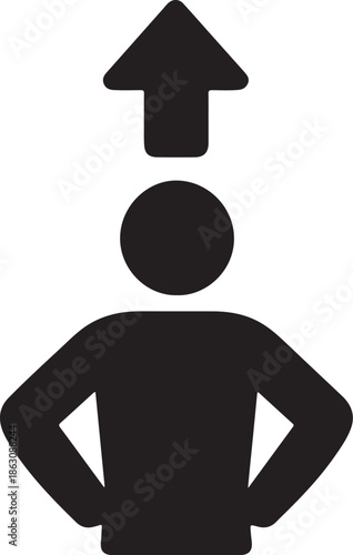 User Upload Icon – Account Data Upload Symbol