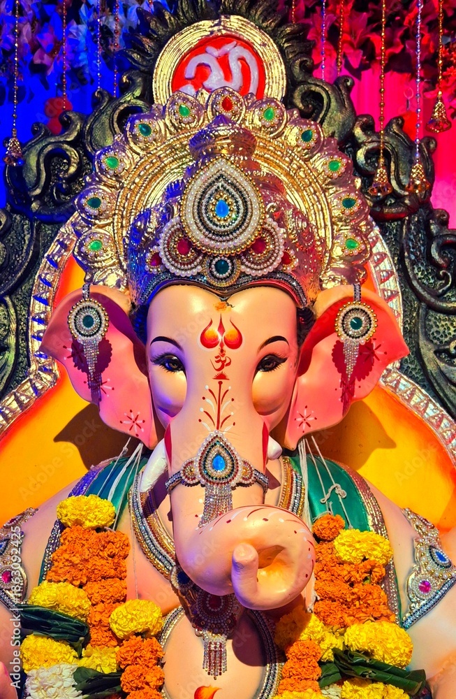 Fototapeta premium hindu god ganesh