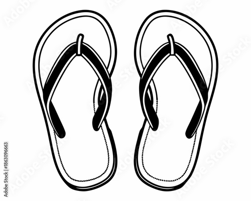 pair of flip flops