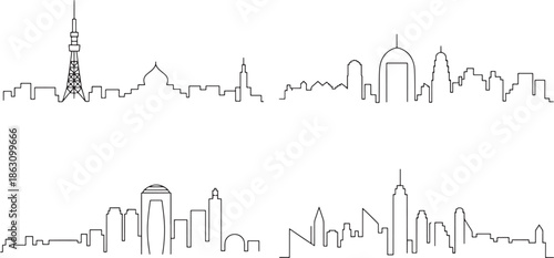 Amman skyline silhouette, Jordan's capital city with ancient and modern architectural styles