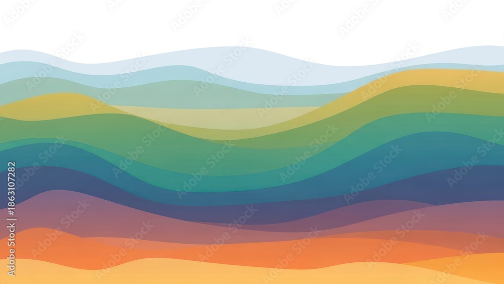 Obraz premium Color waves