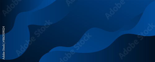 Blue line with white architecture futuristic background minimal concept vector illustration subtle design.