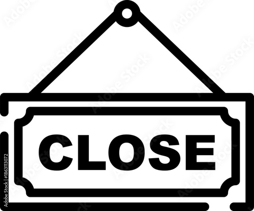 Rounded  Stroke Close Icon