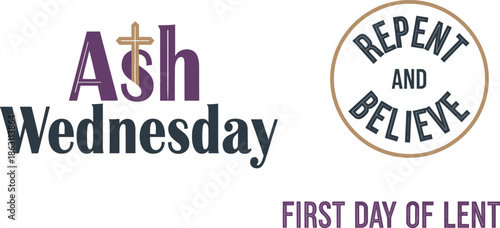Ash wednesday marks the first day of lent