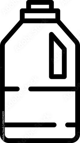 Rounded  Stroke Detergent Icon