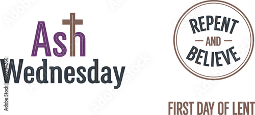 Ash wednesday marks the first day of lent