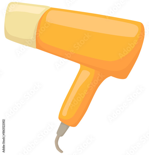 シンプルなドライヤーのイラスト ベクター素材