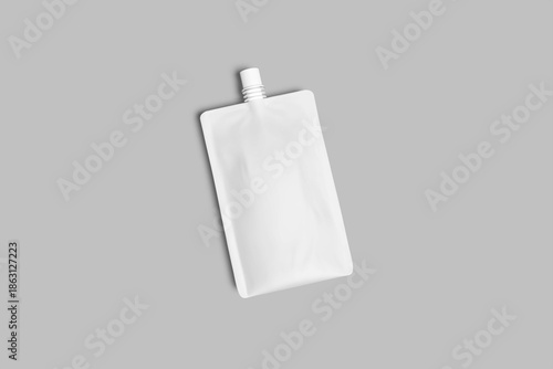 Foto Doypack Mockup Design Blank Icon