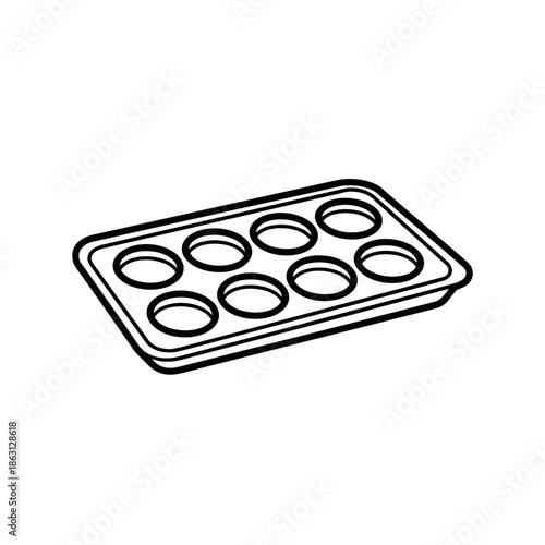 Pot tray design, useful for gardening, plant propagation, and plant care, transparent background