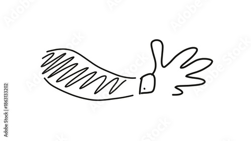 doodle hand-drawn hand