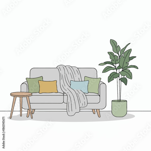 interior of living room