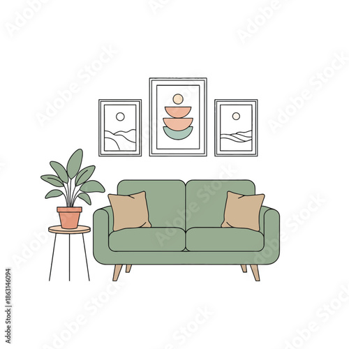 modern living room