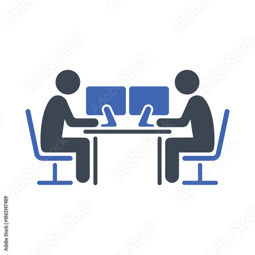 Shared work space icon