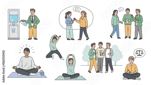 Diverse Business and Lifestyle Scenes Collection