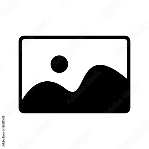 Image icon vector . Picture sign