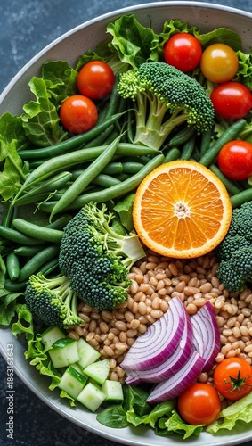 vegetables and fruits