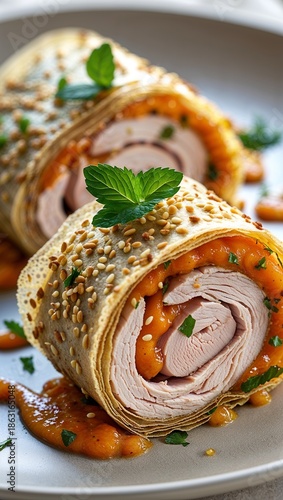 grilled chicken breast with vegetables