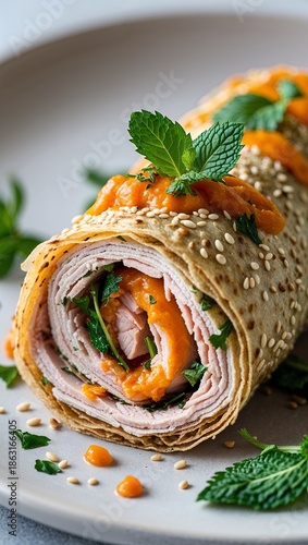 grilled salmon with vegetables