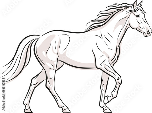 Hand Drawn Sketch of a Traditional Kitchen Whisk