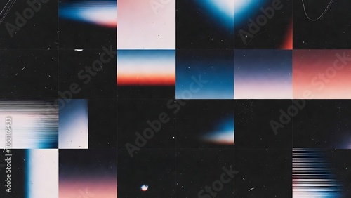 Abstract colorful vector illustration featuring a futuristic geometric pattern of 3d blue metal cubes and digital squares for a modern business technology wallpaper design