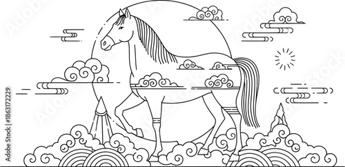 Artistic whisk vector for cafe and bakery website design