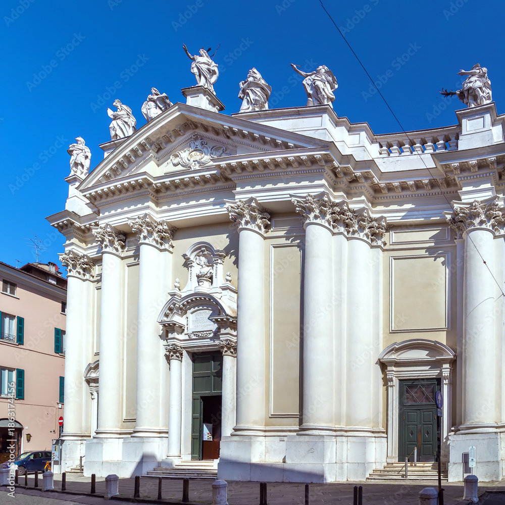 Obraz premium Collegiate Church of Saints Nazaro and Celso, Brescia, Italy
