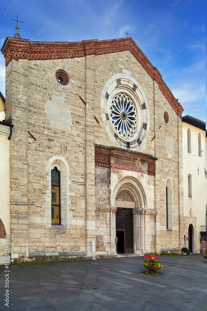 Fototapeta premium Chiesa di San Francesco d'Assisi, Brescia, Italy