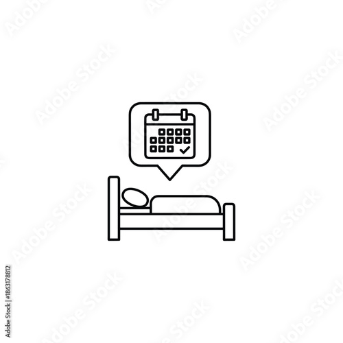 Wake Up Alarm Clock Icon