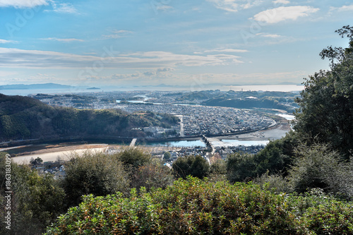 岩国城からの風景