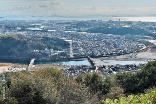 岩国城からの風景