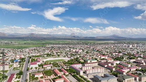 Drone Footage of Nakhchivan Autonomous Republic Landscape, Azerbaijan